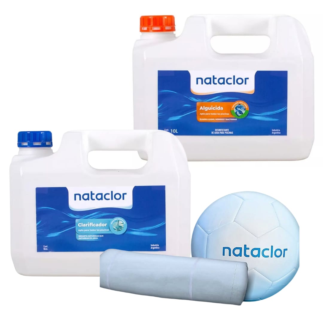COMBO 1 ( ALGUICIDA Y CLARIFICANTE NATACLOR X 10 L